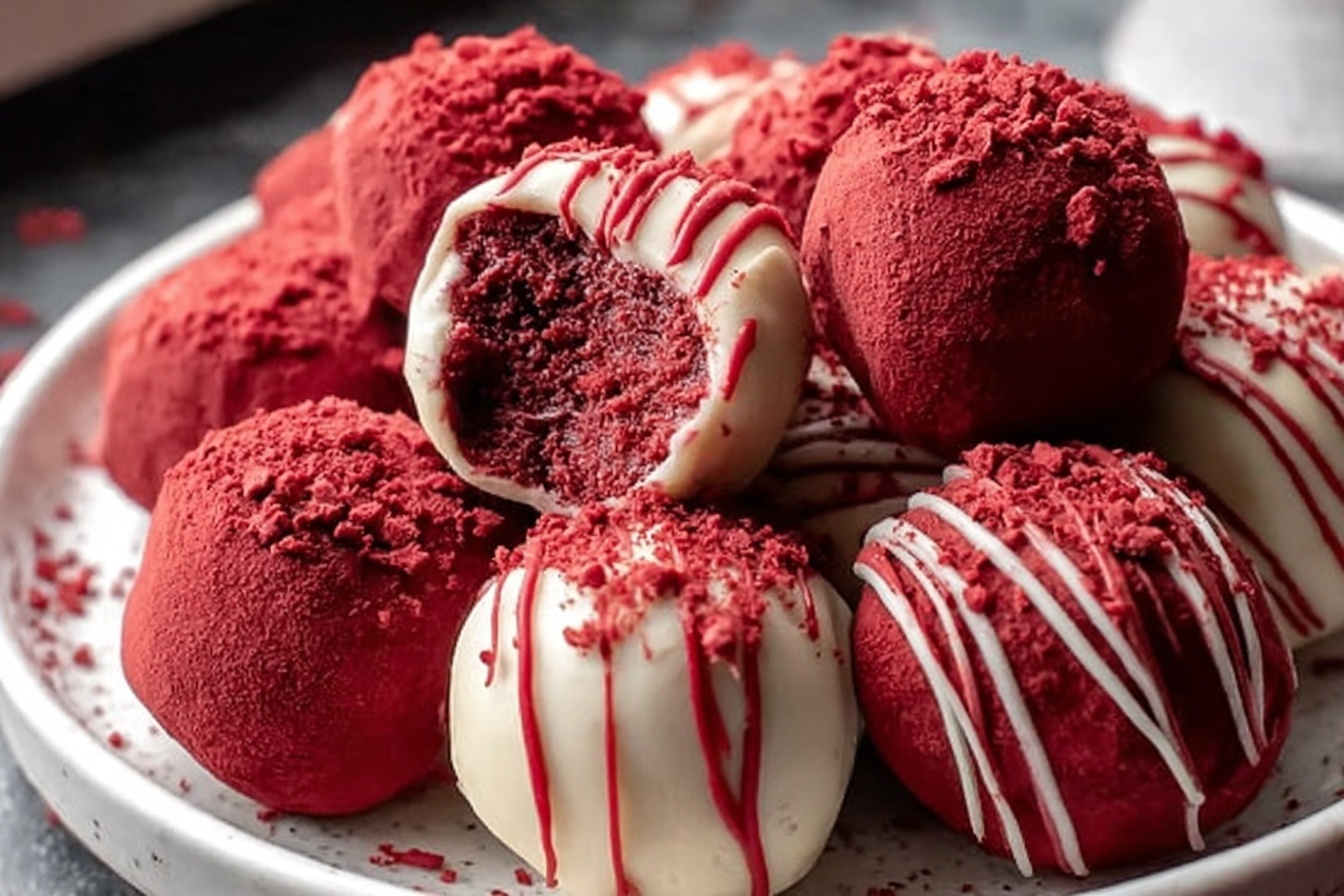 Red Velvet Truffles