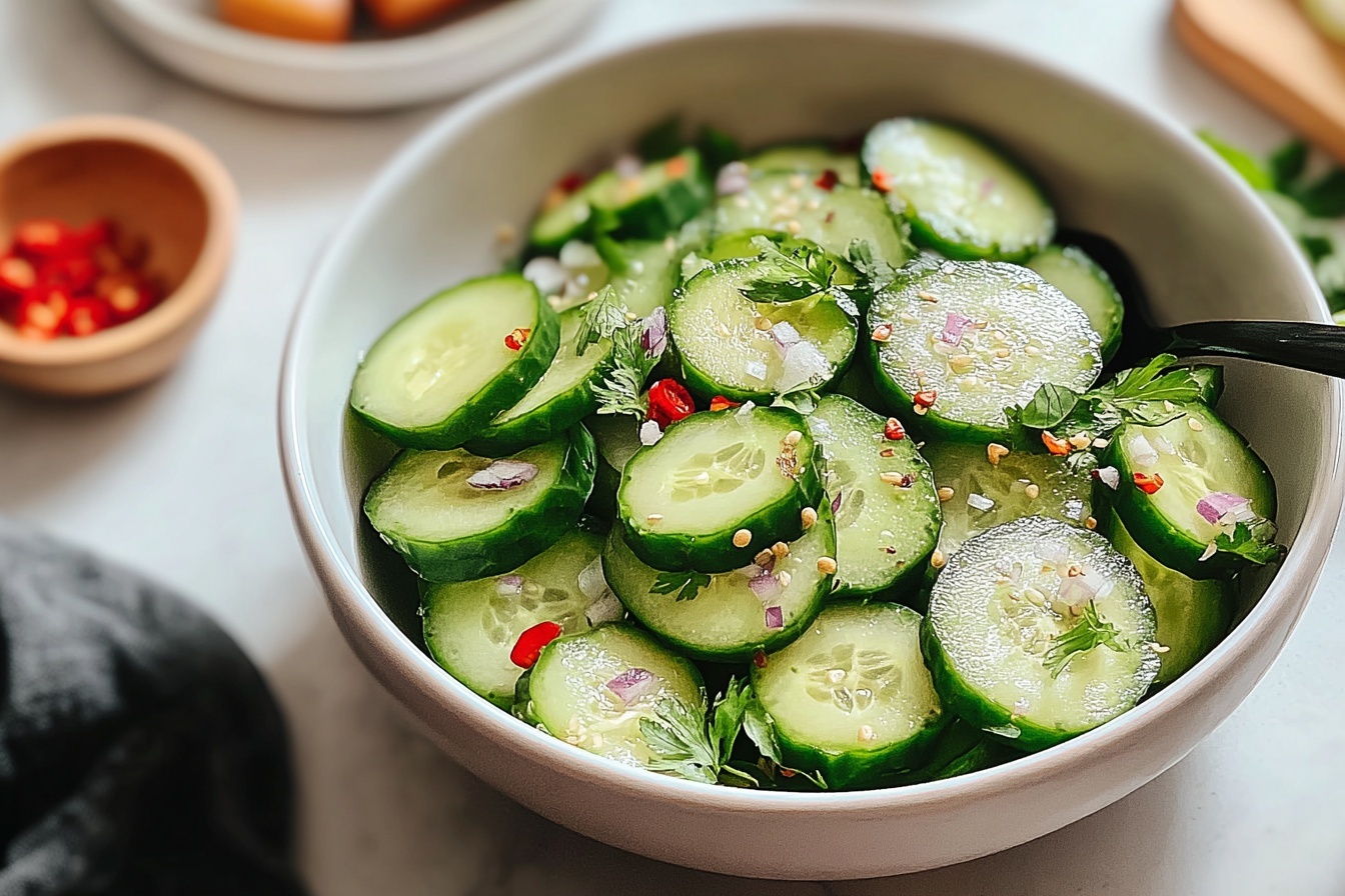 Refreshing Cucumber Salad