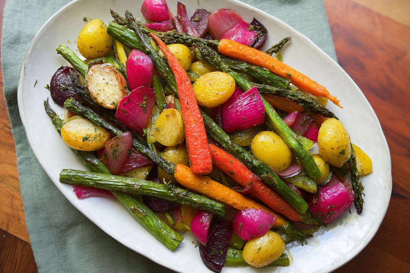 Roasted Spring Vegetables