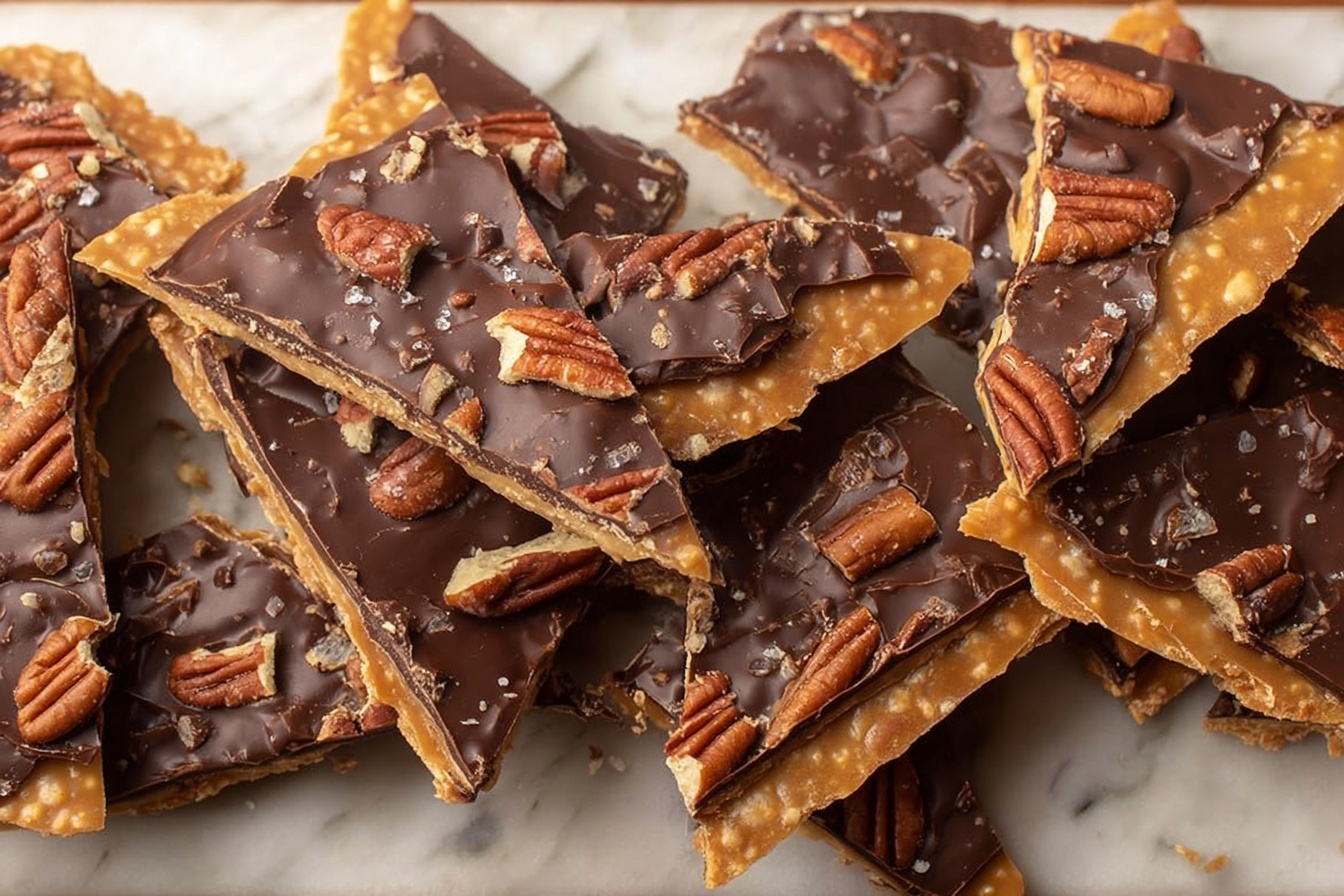 Saltine Cracker Toffee