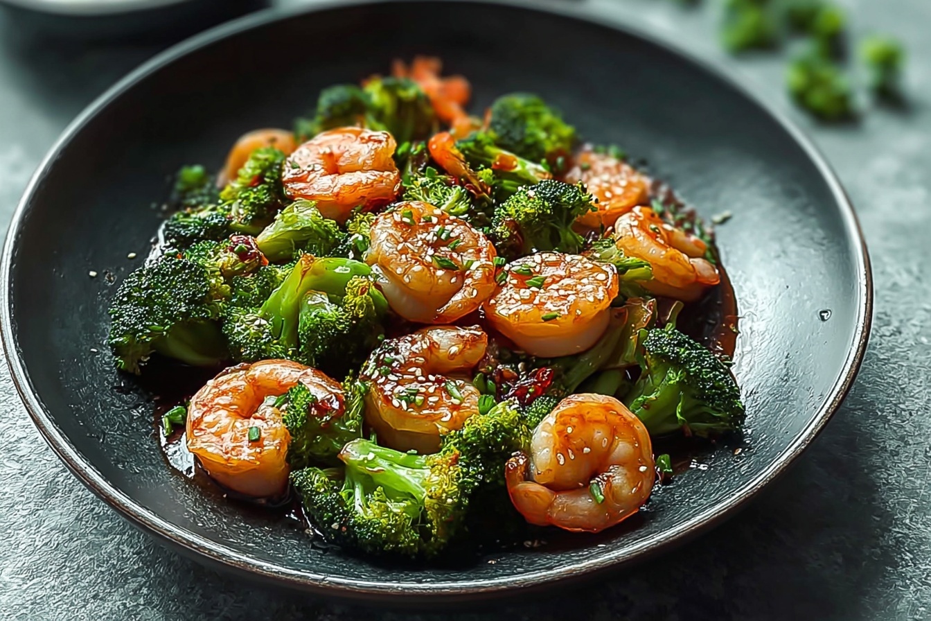 Shrimp And Broccoli Stir-Fry