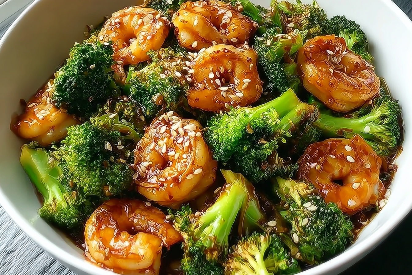 Shrimp & Broccoli Stir Fry Recipe