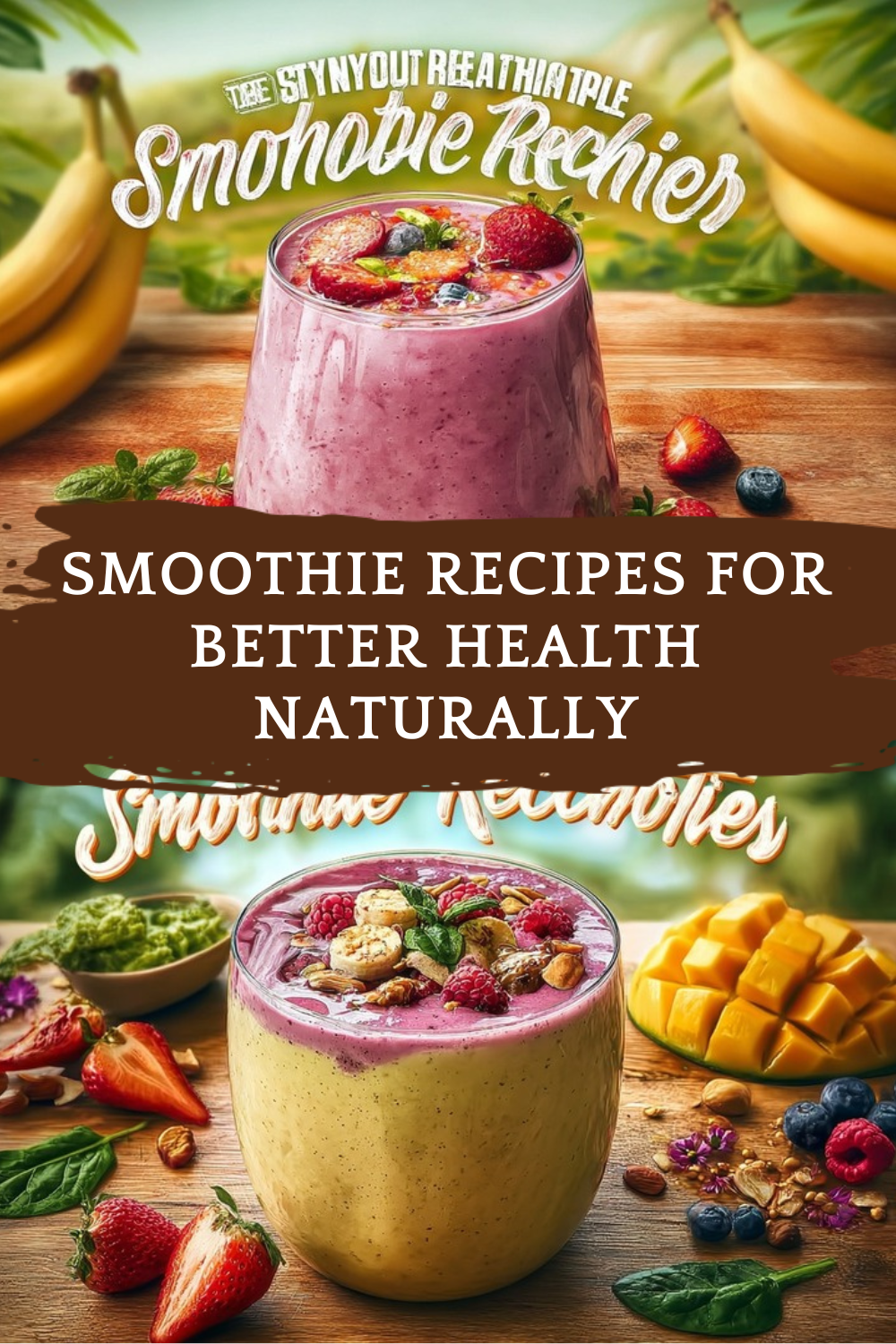 Smoothie Recipes For Better Health Naturally