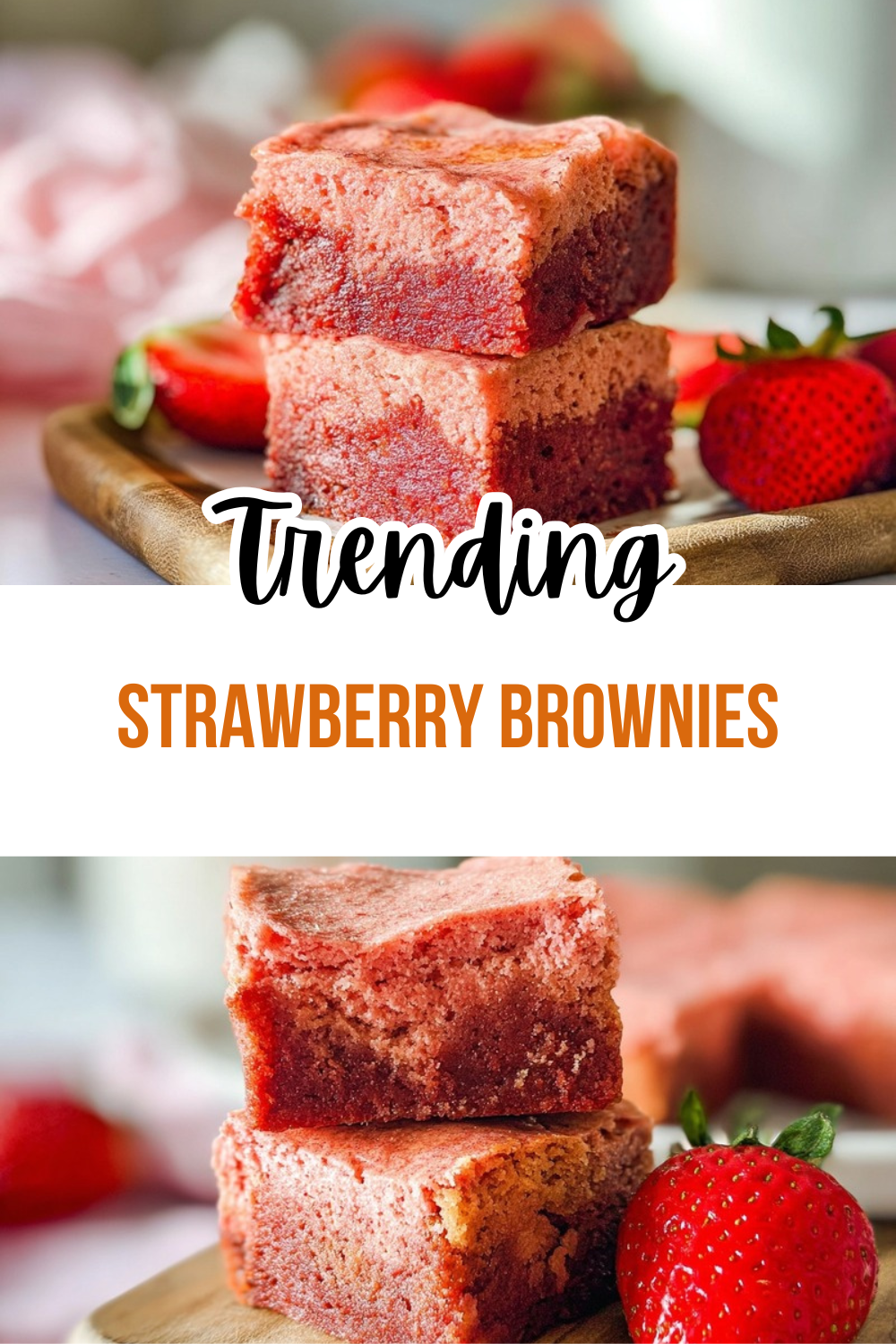 Strawberry Brownies