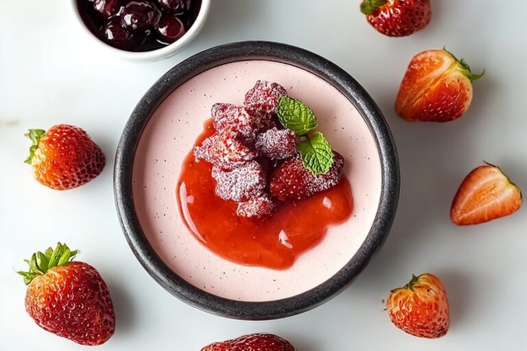 Strawberry Mousse With Strawberry Sauce 37.png