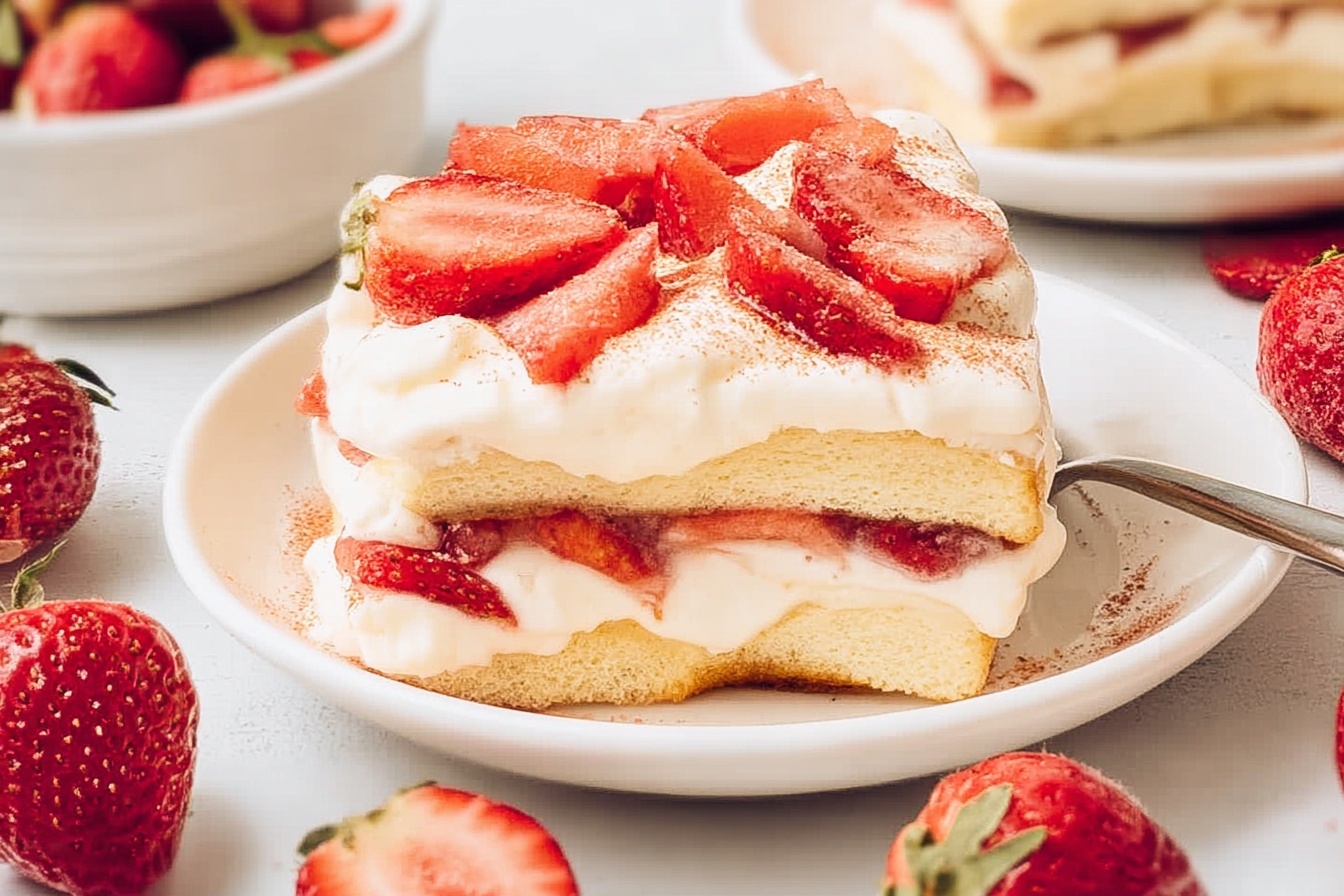 Strawberry Tiramisu
