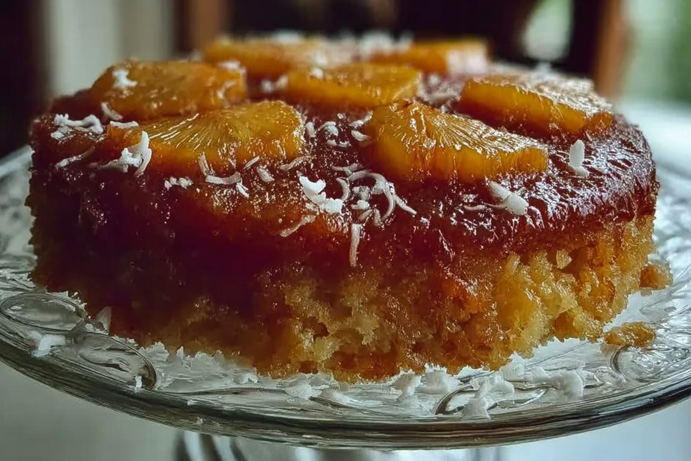 Sugar Free Pineapple Upside Down Cake