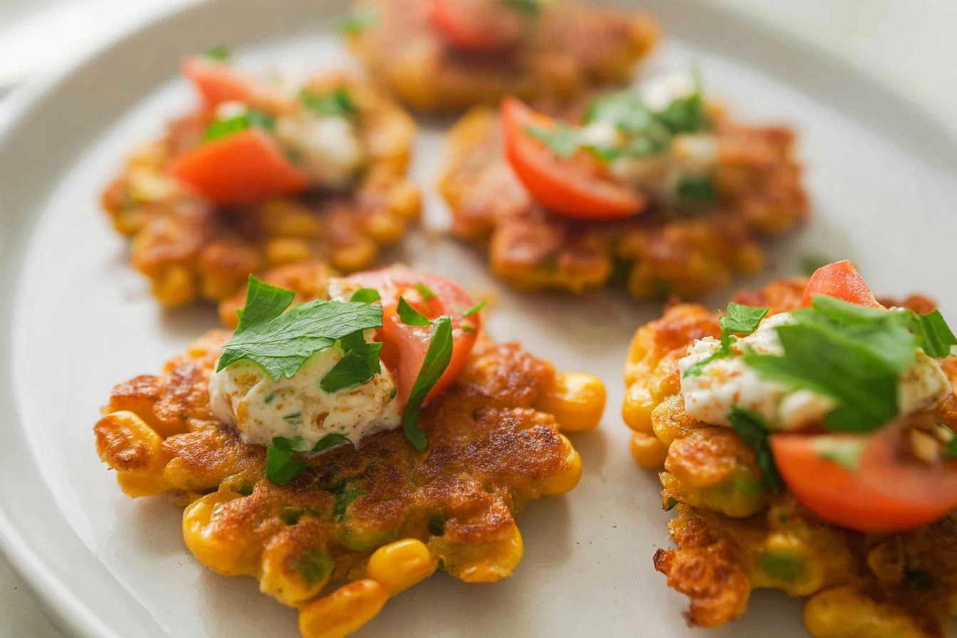 Sweet Corn Fritters
