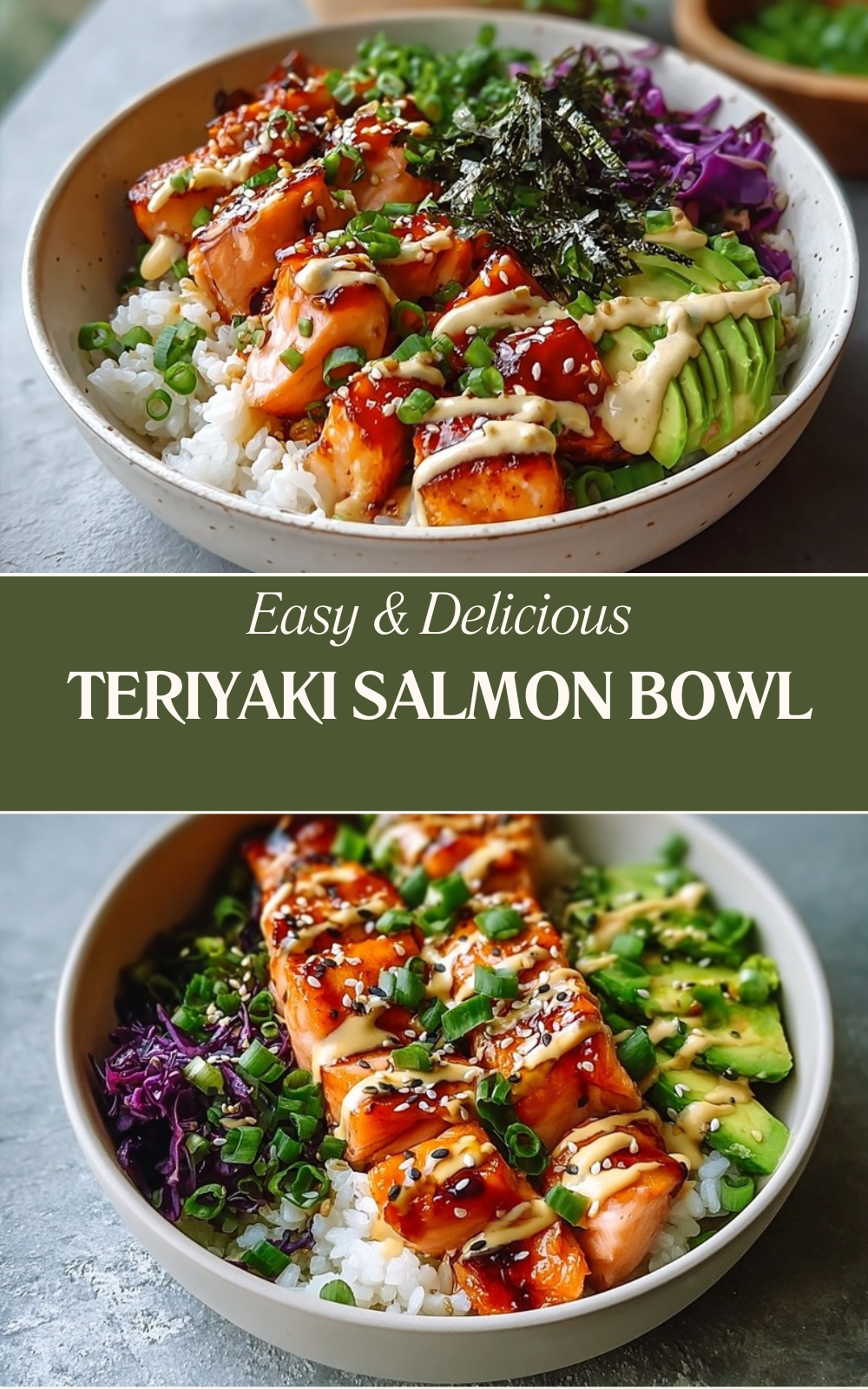 Teriyaki Salmon Bowl