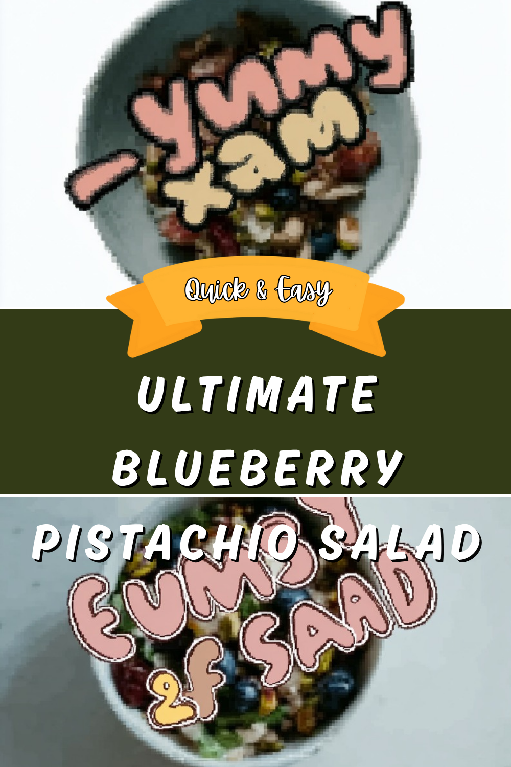 Ultimate Blueberry Pistachio Salad