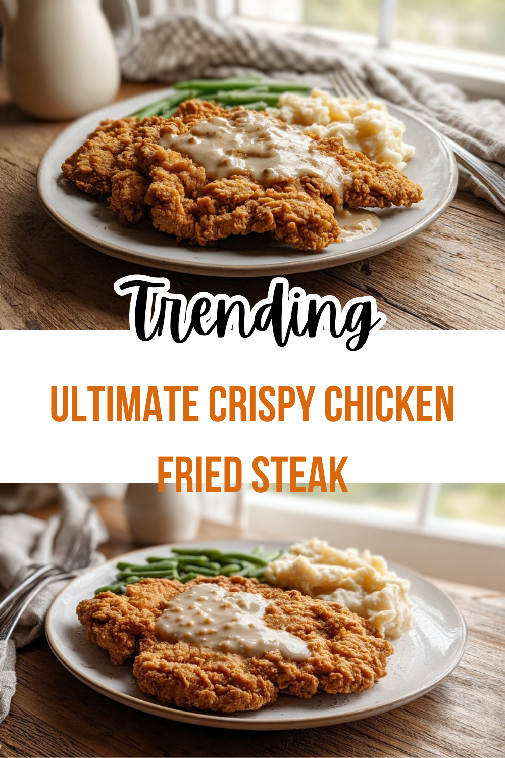 Ultimate Crispy Chicken Fried Steak