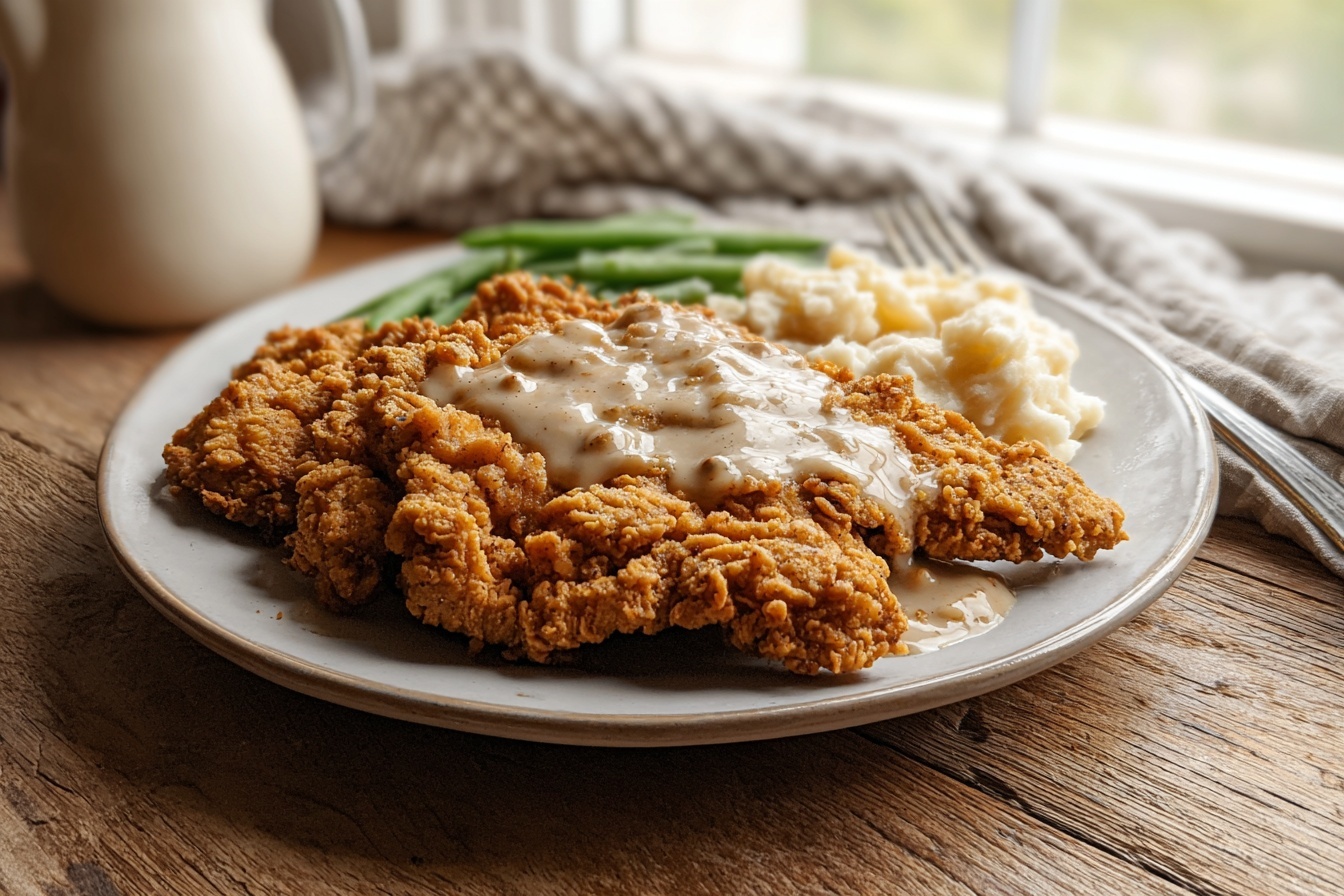 Ultimate Crispy Chicken Fried Steak